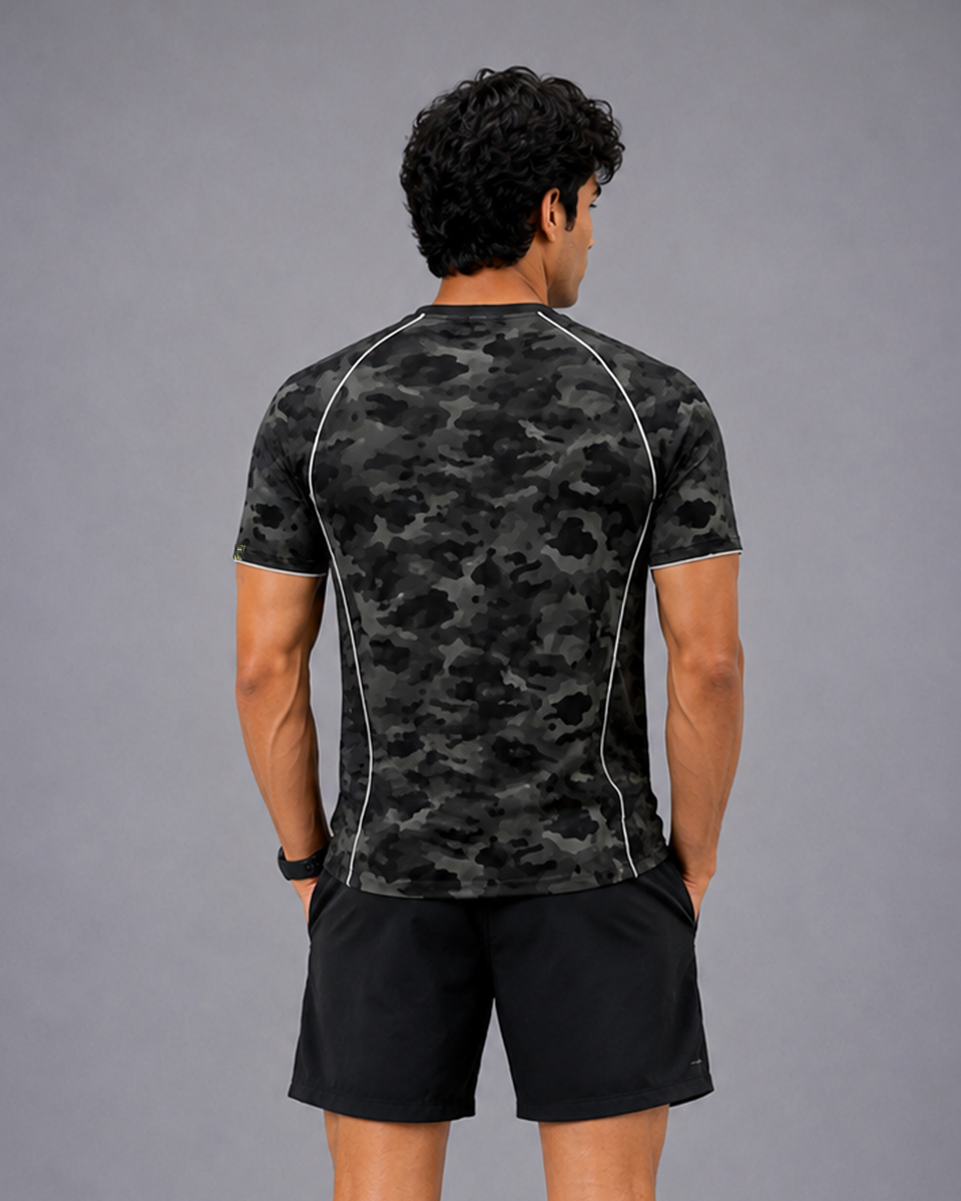 SENA Dark Green Camouflage T-Shirt (Collection 2)