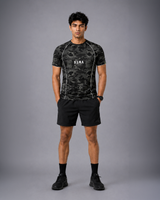 SENA Dark Green Camouflage T-Shirt (Collection 2)