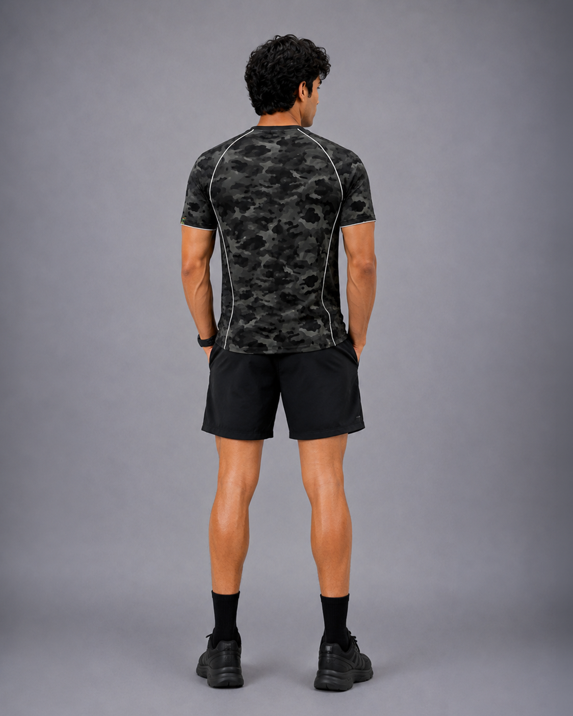 SENA Dark Green Camouflage T-Shirt (Collection 2)