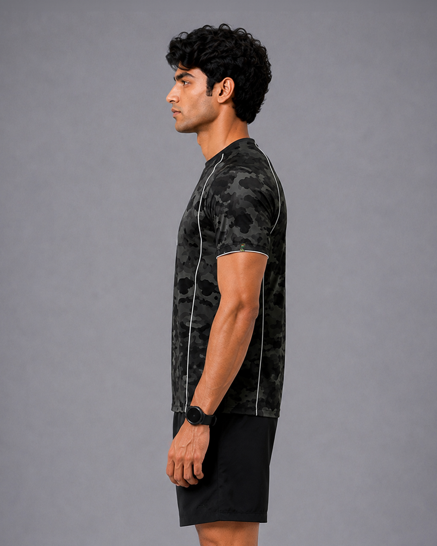 SENA Dark Green Camouflage T-Shirt (Collection 2)