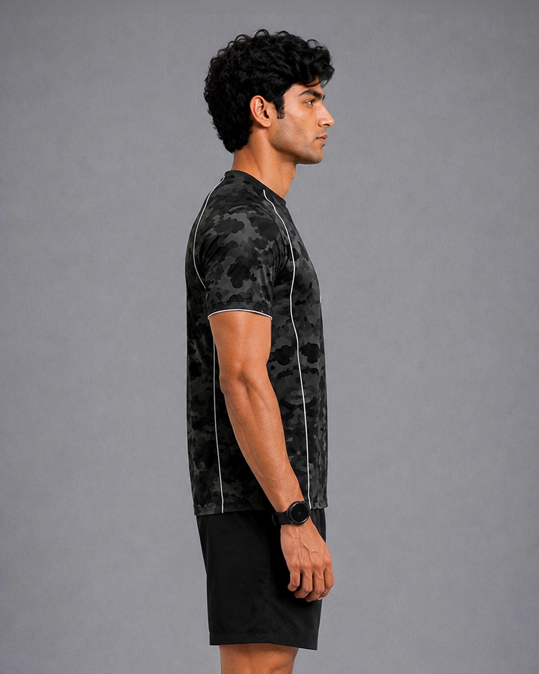SENA Dark Green Camouflage T-Shirt (Collection 2)