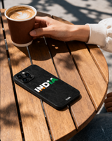 India Tricolour iPhone Case | MagSafe Compatible Black Camo Cover
