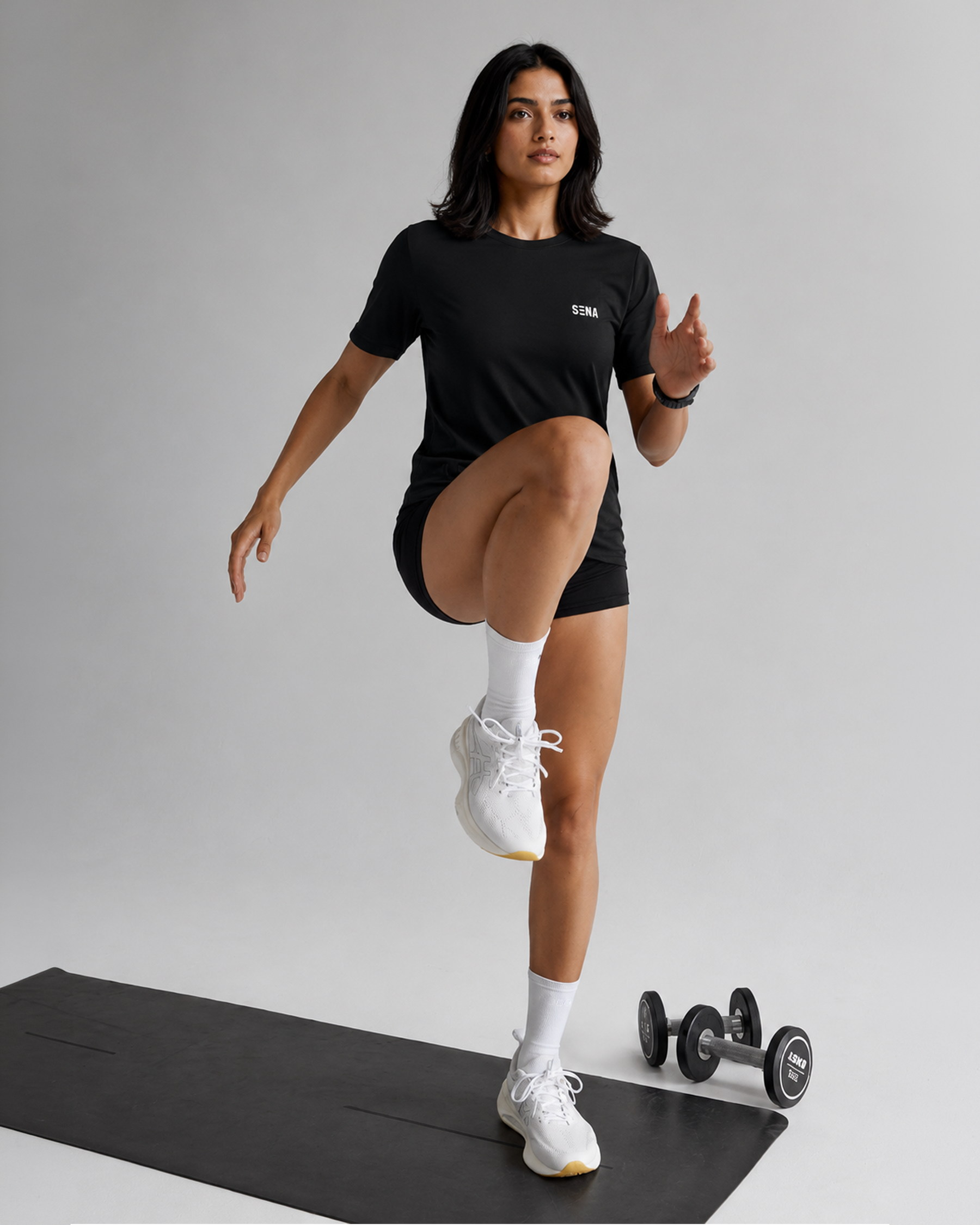 Plain Black Dri-Fit T-shirt