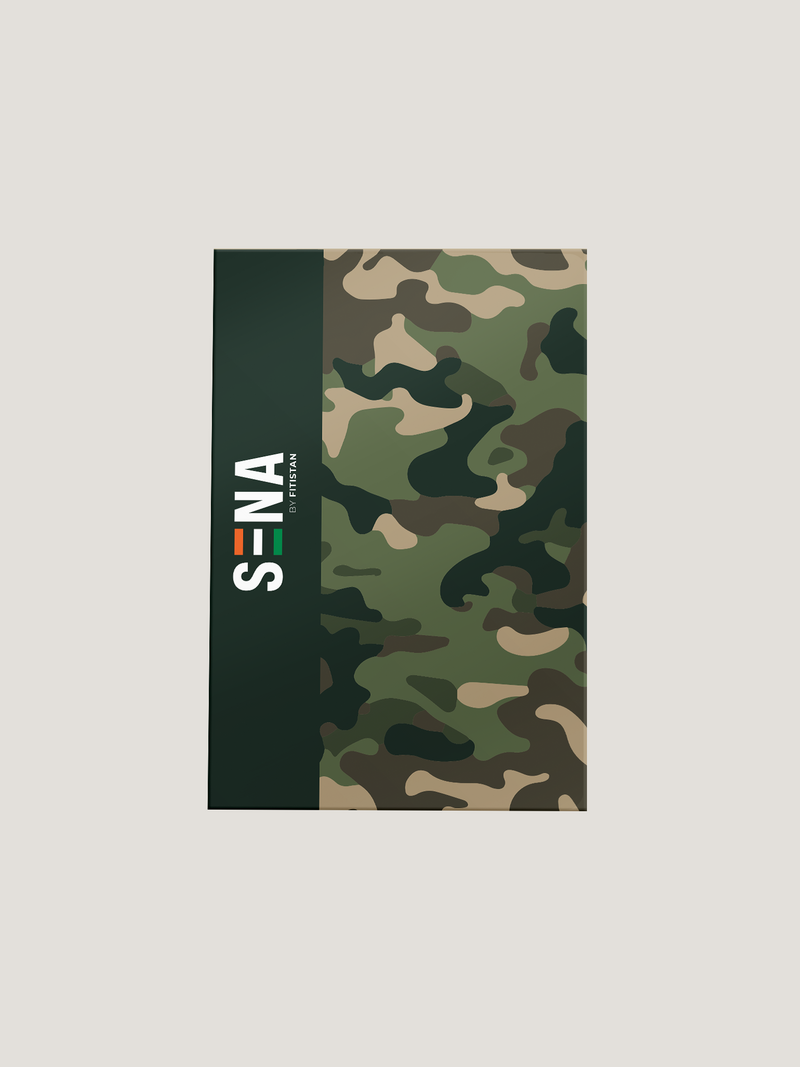 Camouflage A5 Planner Pack of 2 | 120 GSM Paper Notebook Combo | 64-Page Set