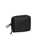 Black Leather Utility Pouch