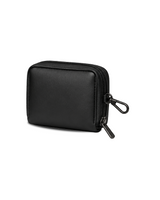 Black Leather Utility Pouch