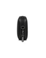Black Leather Utility Pouch