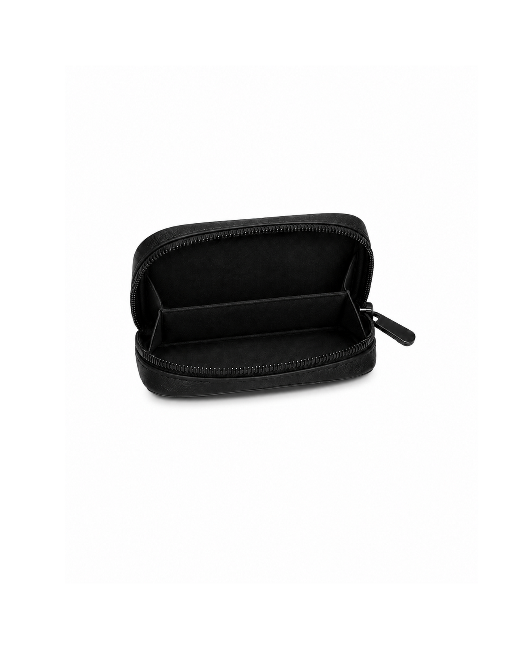 Black Leather Utility Pouch