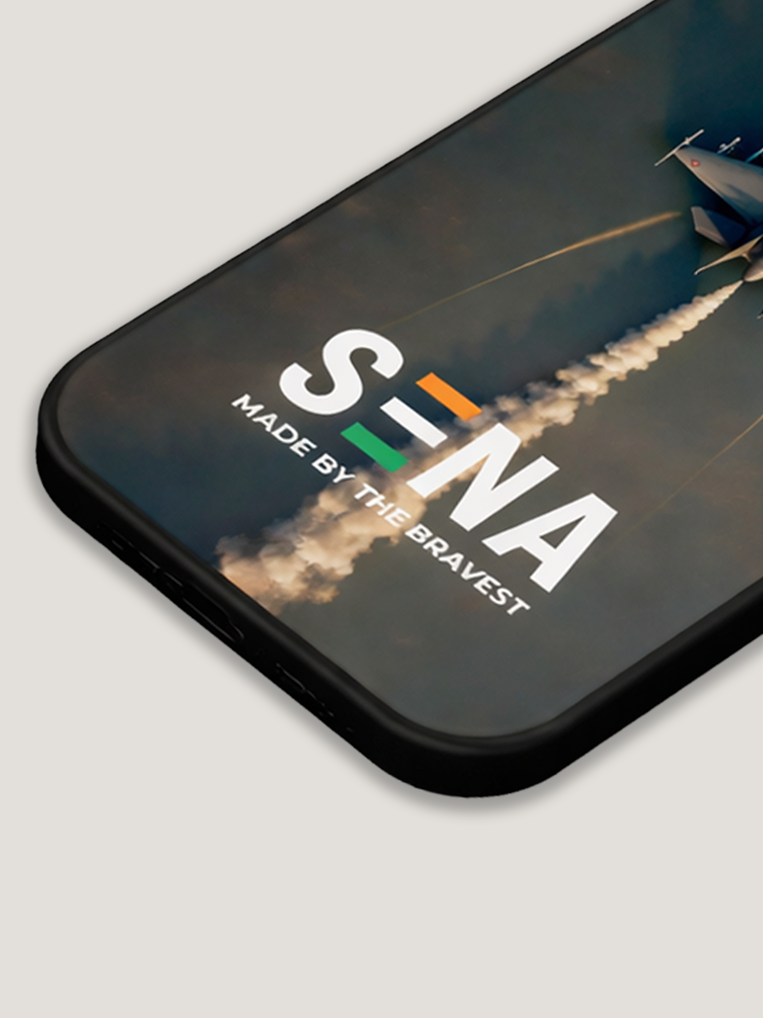 Rafale Combat Aircraft iPhone Case | MagSafe Compatible Military Cover