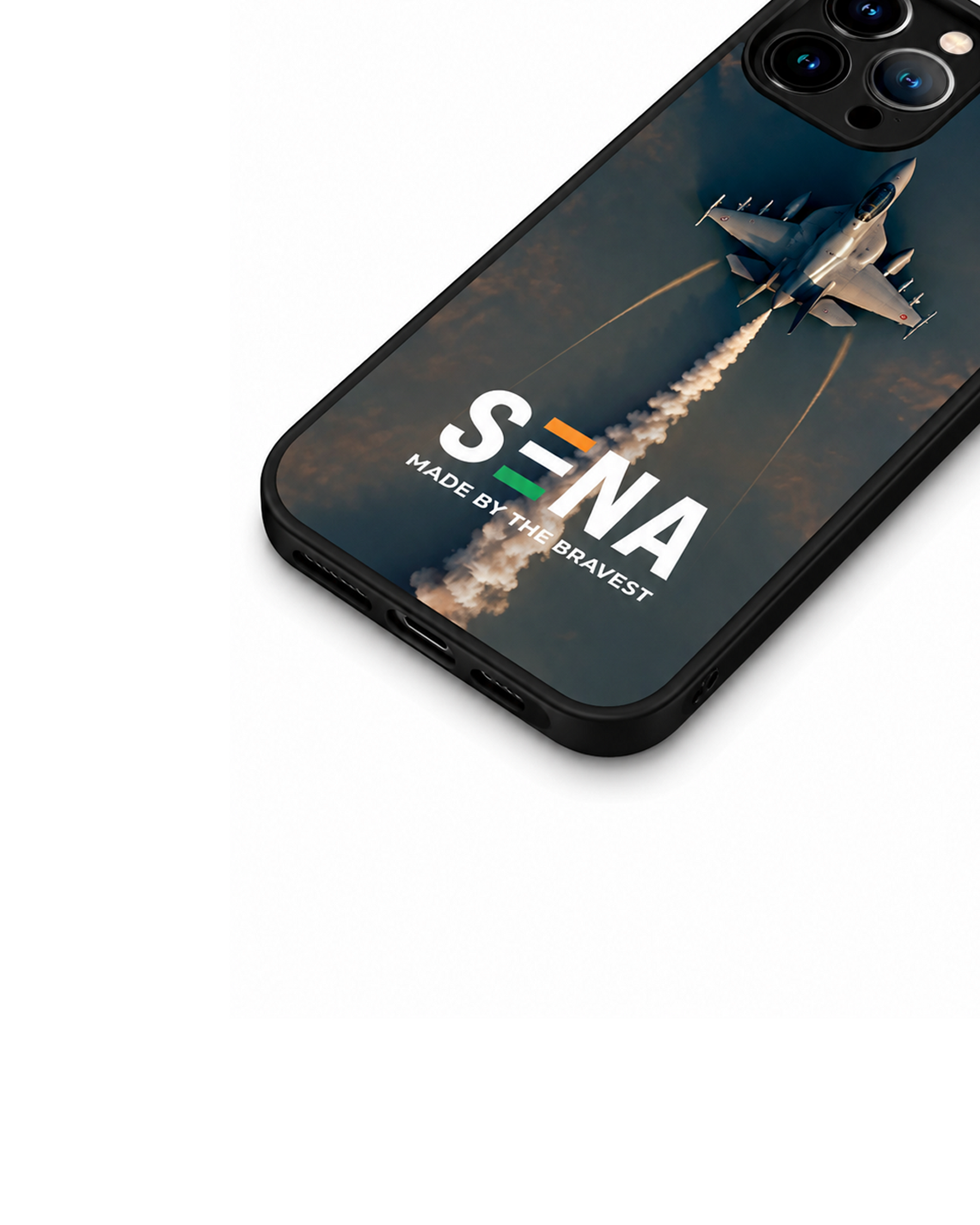 Rafale Combat Aircraft iPhone Case | MagSafe Compatible Military Cover