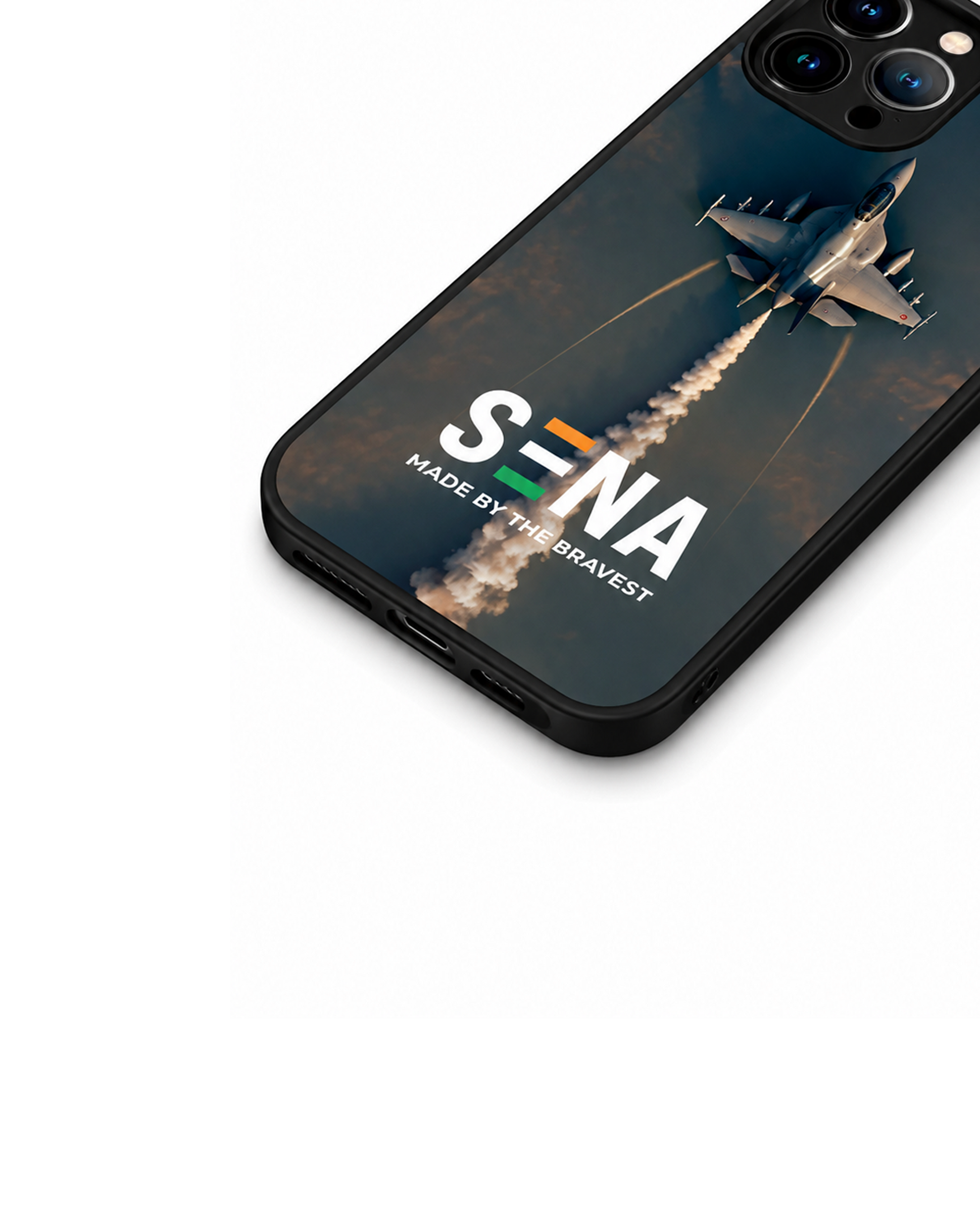 Rafale Combat Aircraft iPhone Case | MagSafe Compatible Military Cover