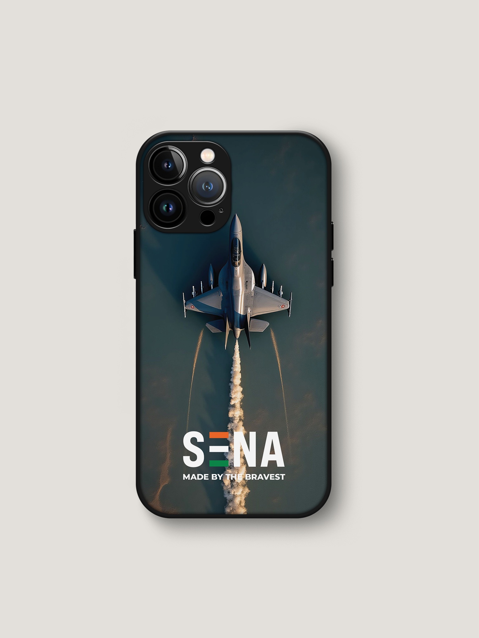 Rafale Combat Aircraft iPhone Case | MagSafe Compatible Military Cover