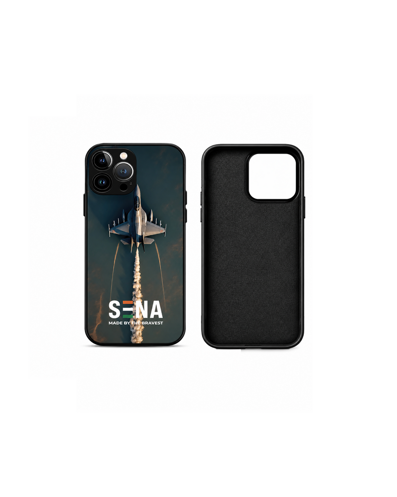 Rafale Combat Aircraft iPhone Case | MagSafe Compatible Military Cover