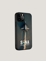 Rafale Combat Aircraft iPhone Case | MagSafe Compatible Military Cover