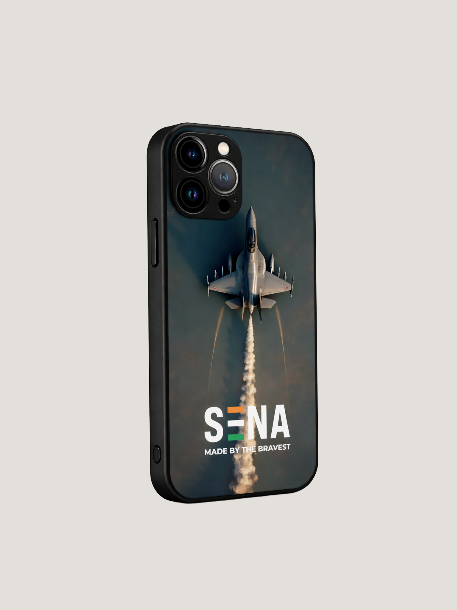 Rafale Combat Aircraft iPhone Case | MagSafe Compatible Military Cover