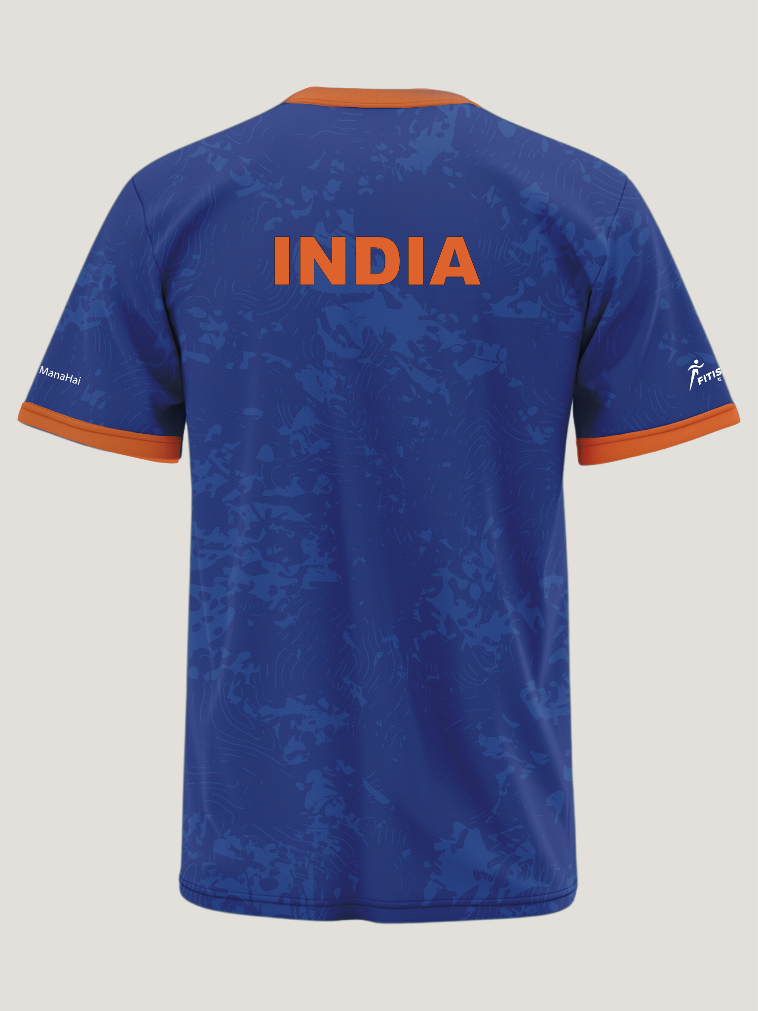 Tricolour Blue Dri-Fit Performance T-Shirt | 180 GSM | Tricolour India Edition