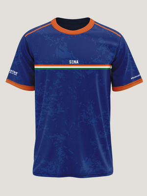 Tricolour Blue Dri-Fit Performance T-Shirt | 180 GSM | Tricolour India Edition