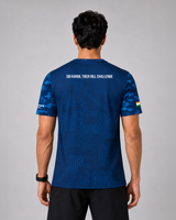 Dot Patterned Sleeve Soldierathon Dri-Fit T-Shirt