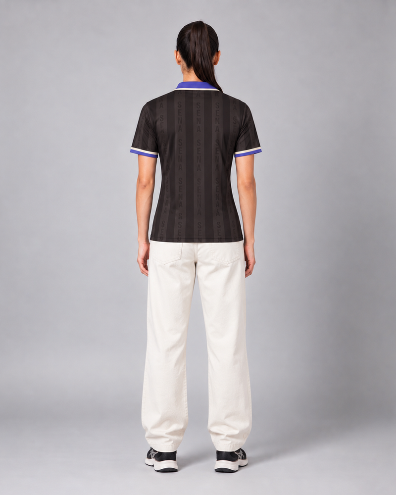 SENA All-Over Print Dri-Fit Polo T-Shirt