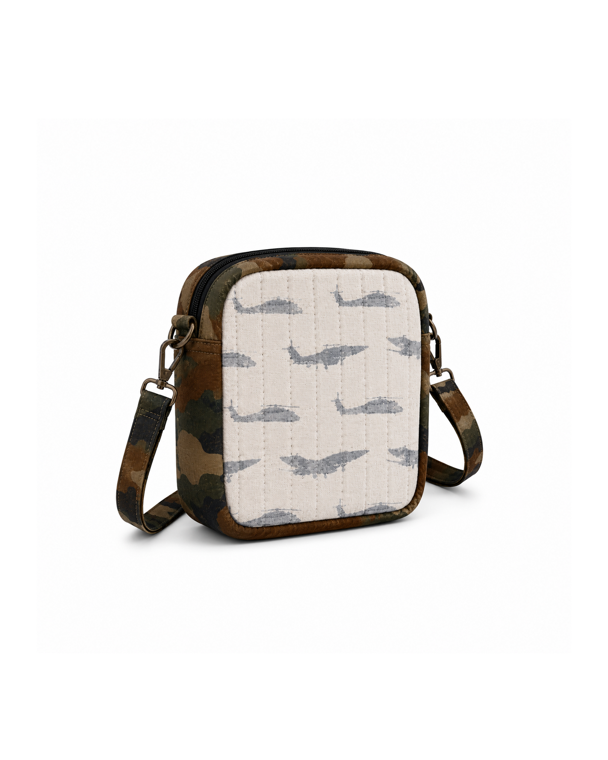 Airforce Print Crossbody Bag