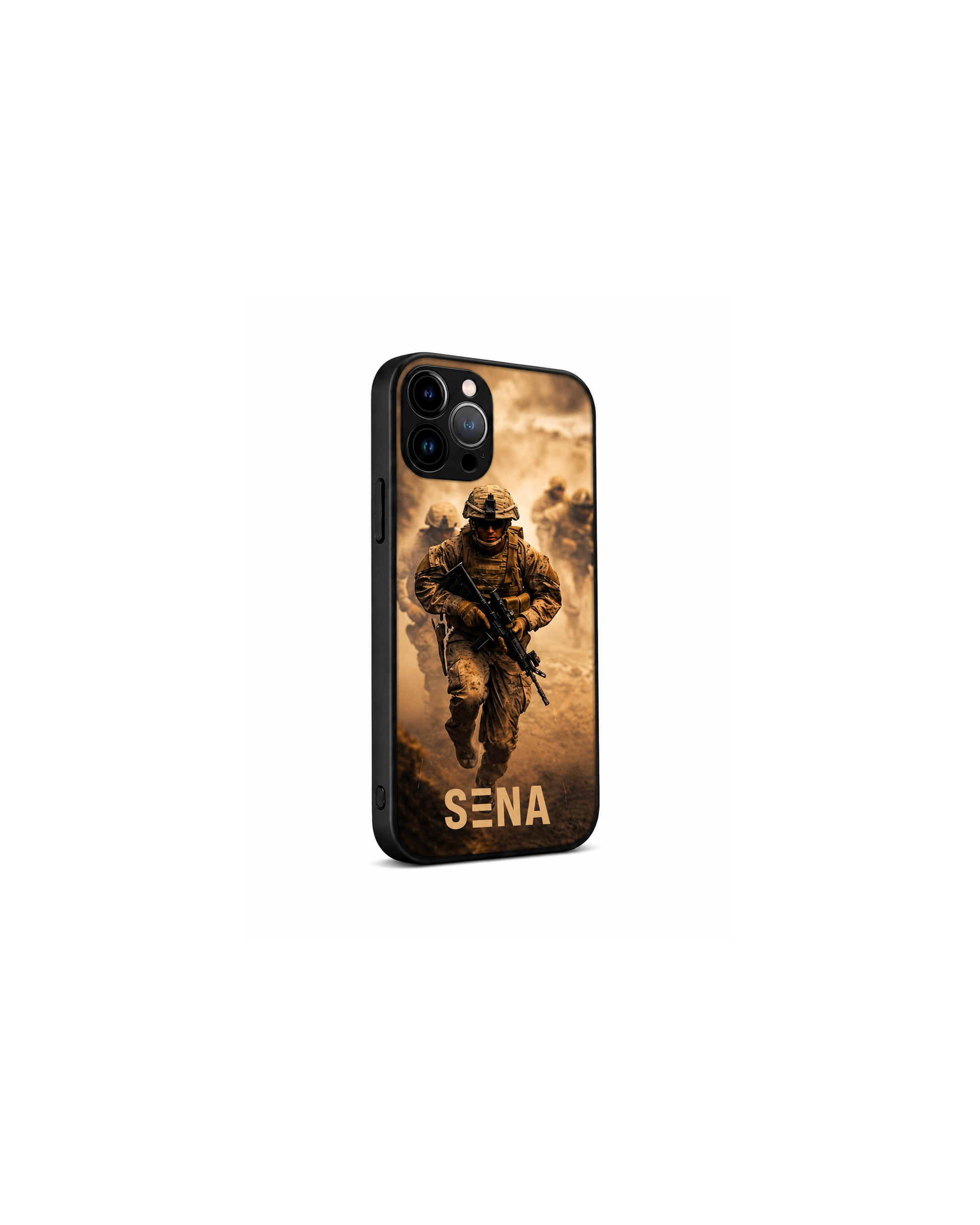 Combat Soldier Military iPhone Case | MagSafe Compatible Tactical War Cover