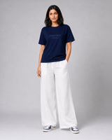 Navy Blue Special Forces T-Shirt | 220 GSM Cotton | Embroidered Relaxed Fit