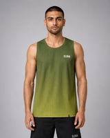 SENA GREEN STRIPE TANK