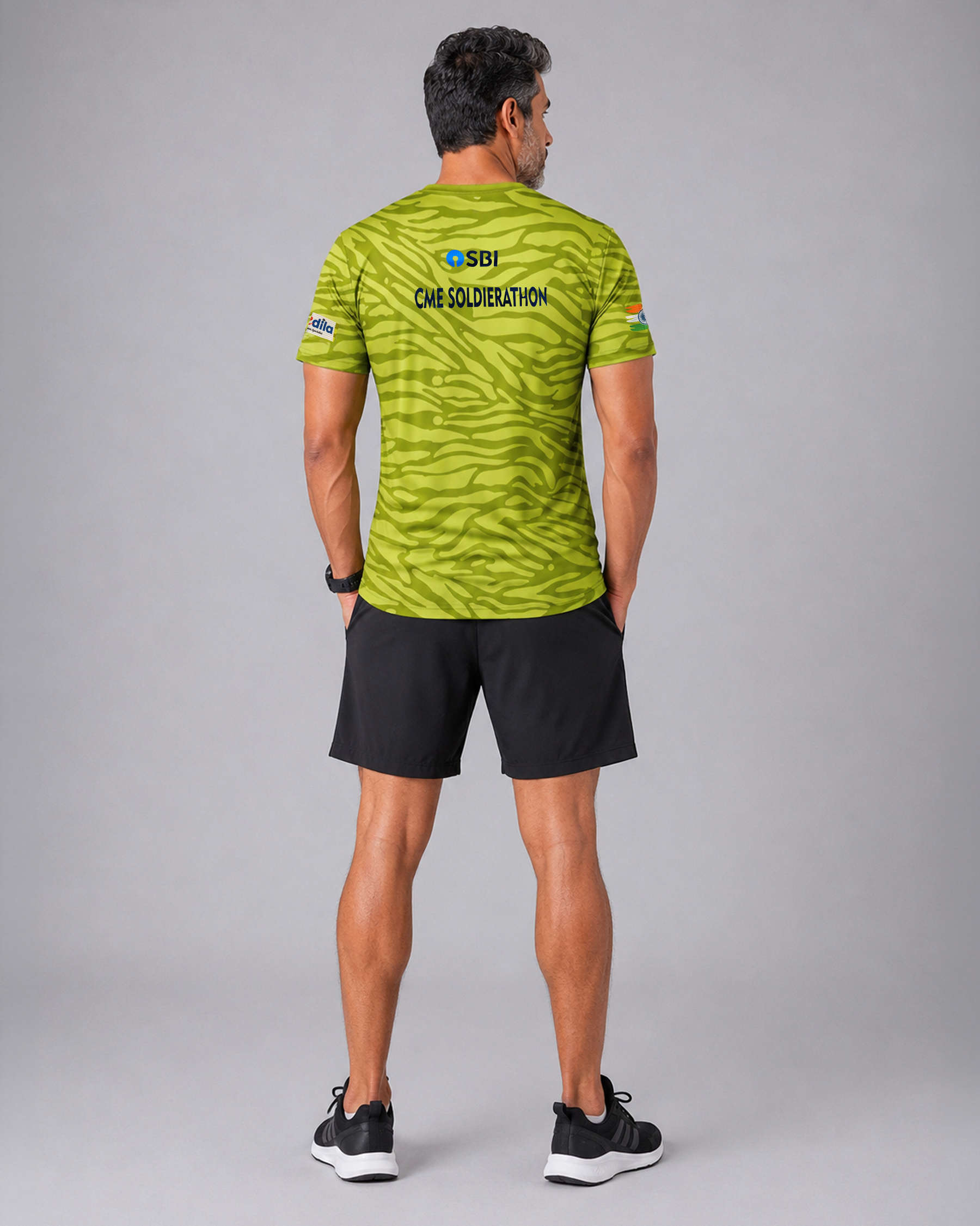 Tiger Print Soldierathon Dri-Fit T-Shirt