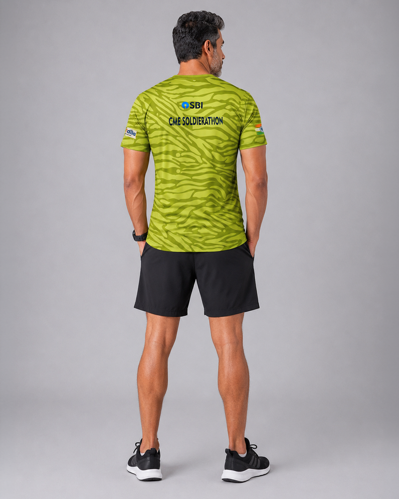 Tiger Print Soldierathon Dri-Fit T-Shirt