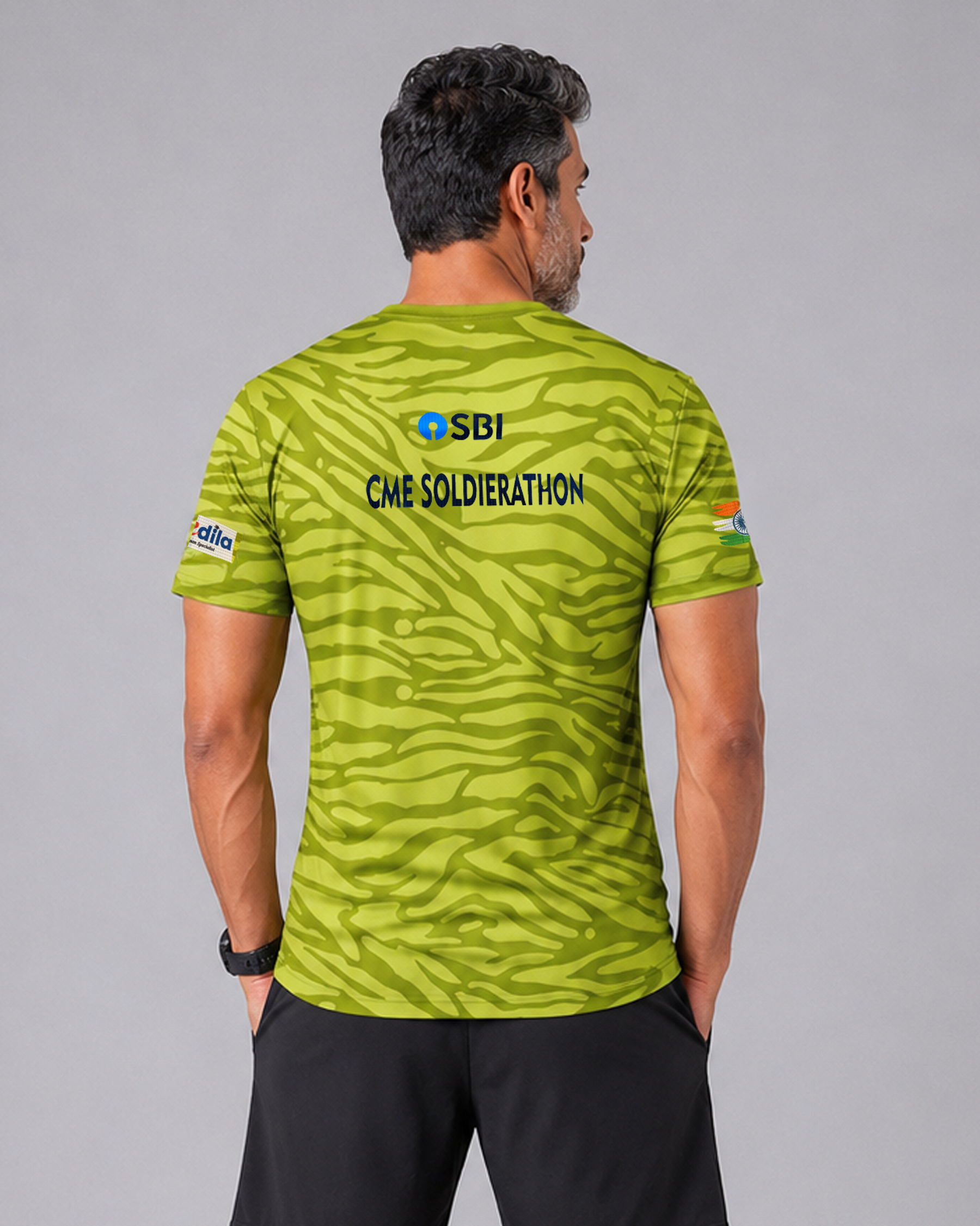 Tiger Print Soldierathon Dri-Fit T-Shirt
