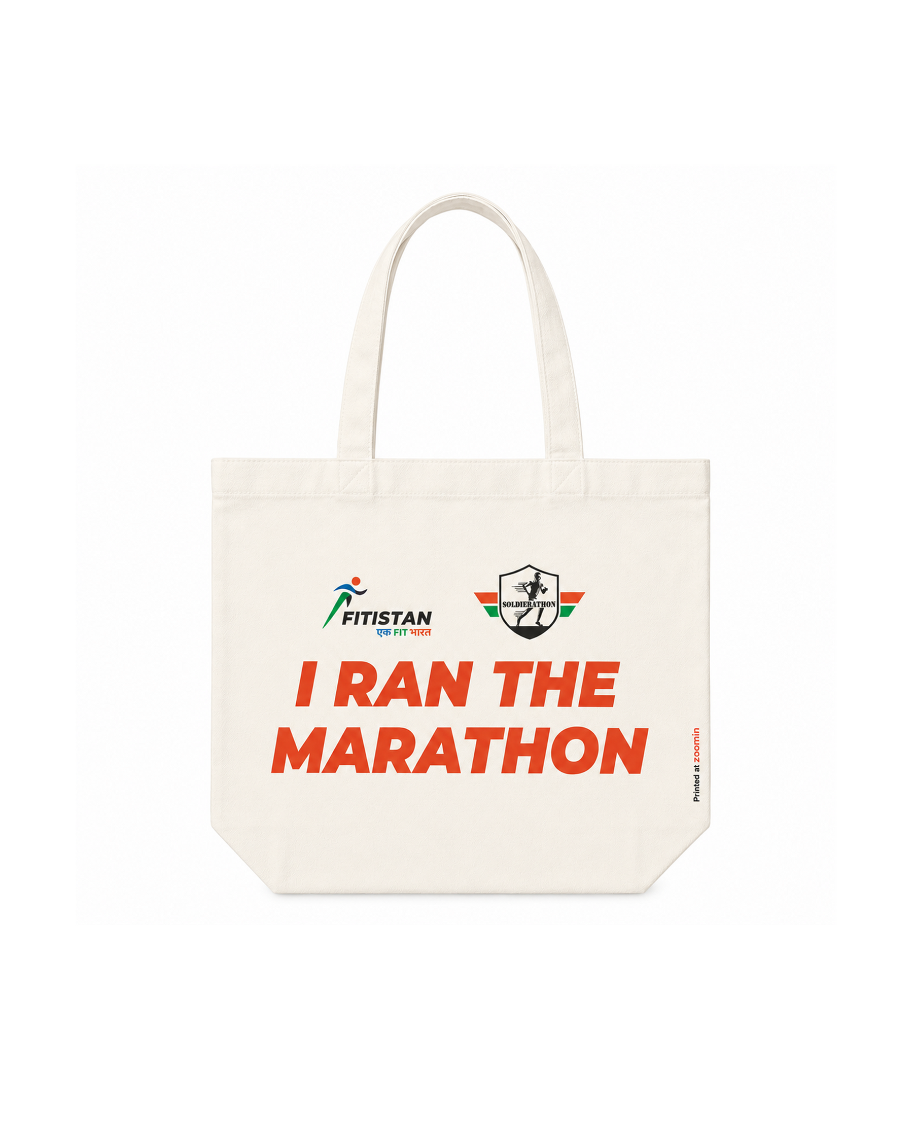 Soldierathon “I Ran The Marathon” Tote Bag