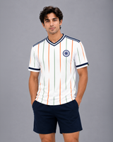 SENA Tricolour Stripes Performance T-Shirt