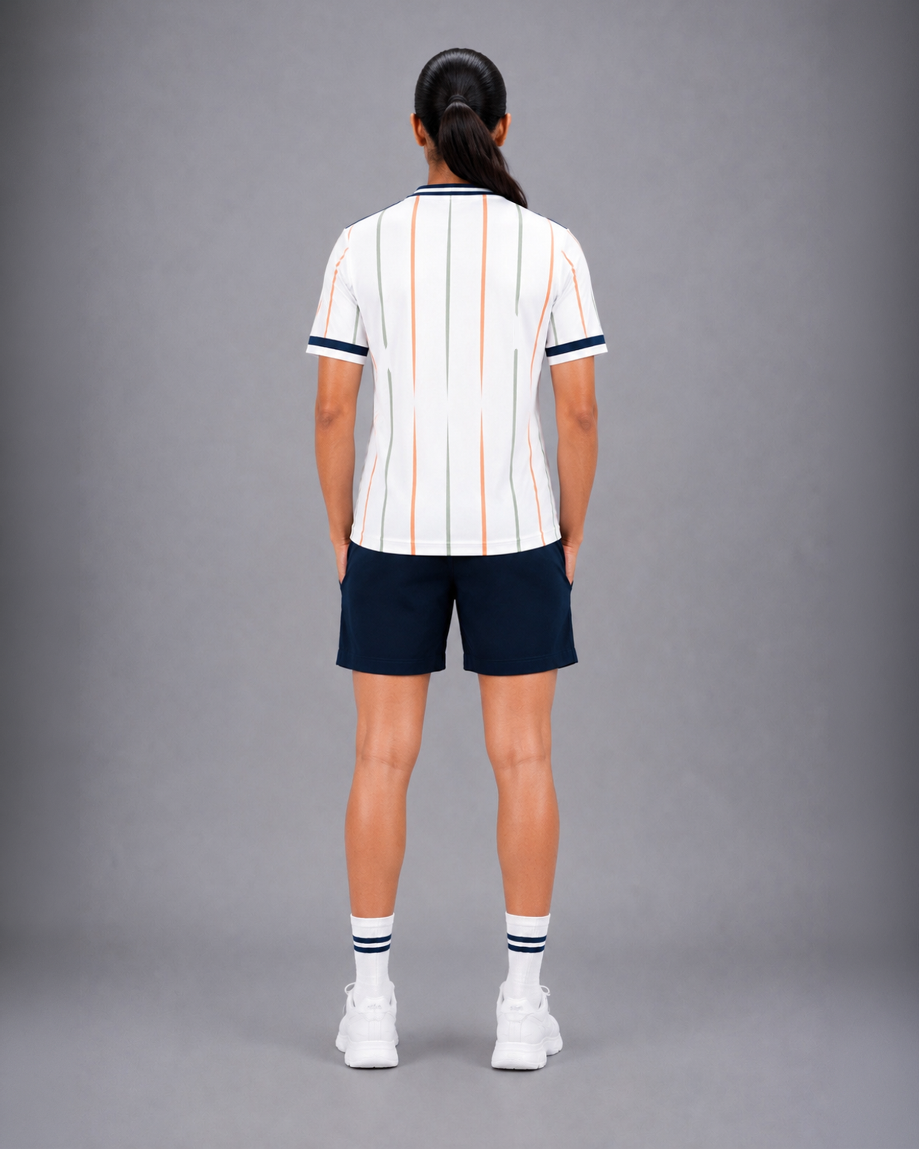 SENA Tricolour Stripes Performance T-Shirt