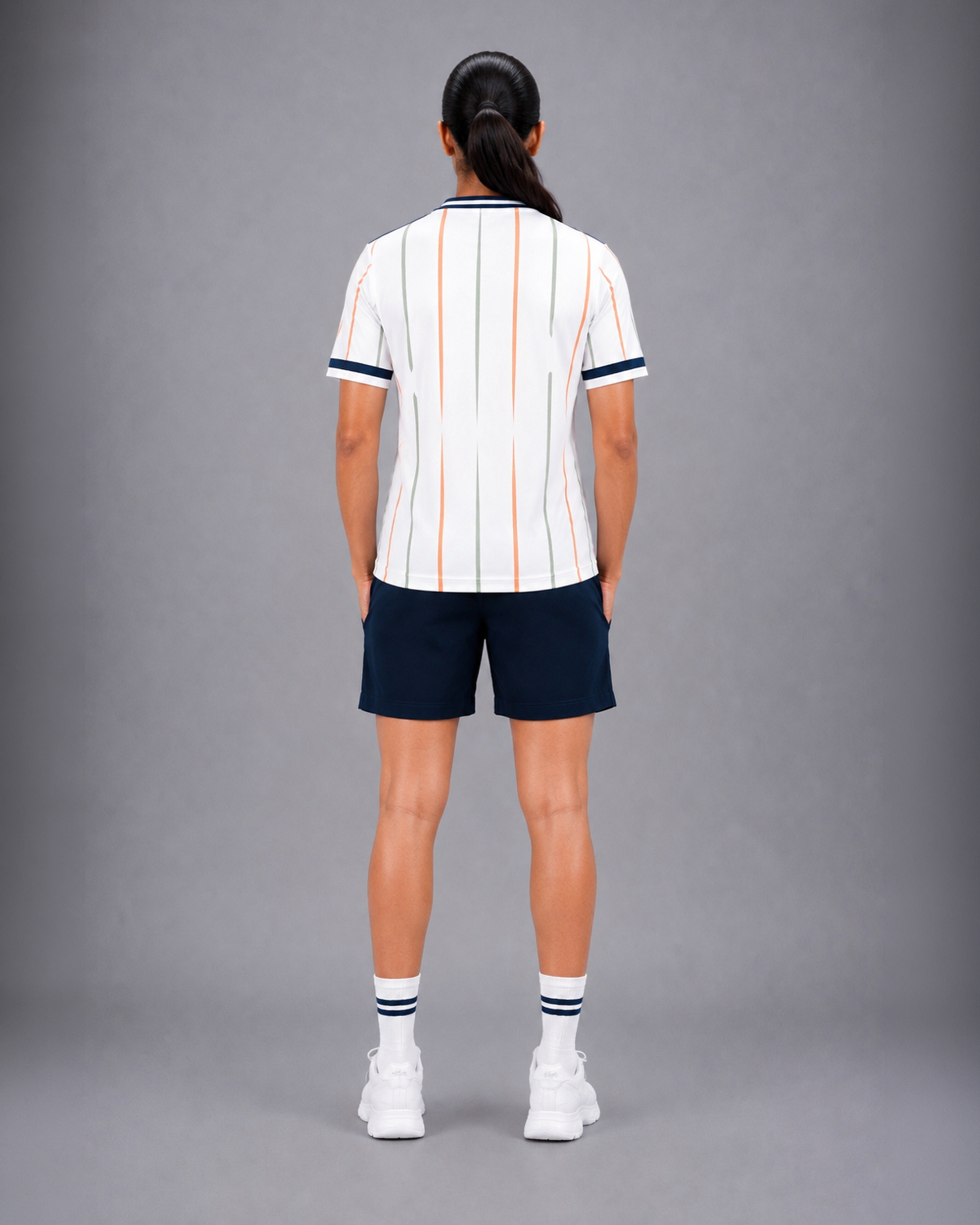 SENA Tricolour Stripes Performance T-Shirt