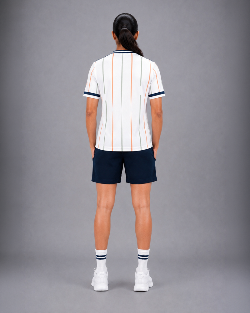 Tricolour Stripes Dri-Fit T-Shirt