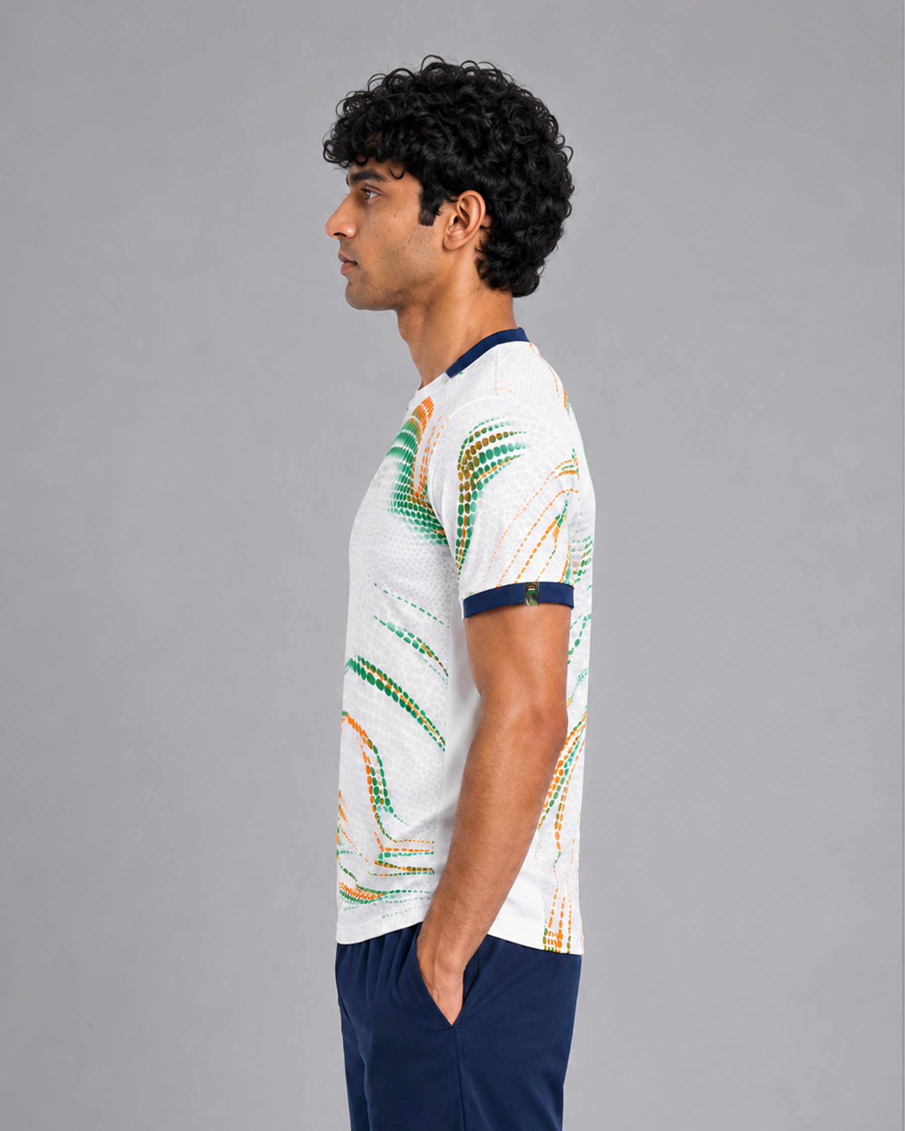 SENA Tricolour Patterned Performance T-Shirt