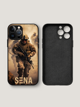 Combat Soldier Military iPhone Case | MagSafe Compatible Tactical War Cover