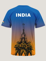 Official Hyderabad Soldierathon 2026 Marathon Athleisure T-Shirt | 180 GSM Dri-Fit | India Print Edition