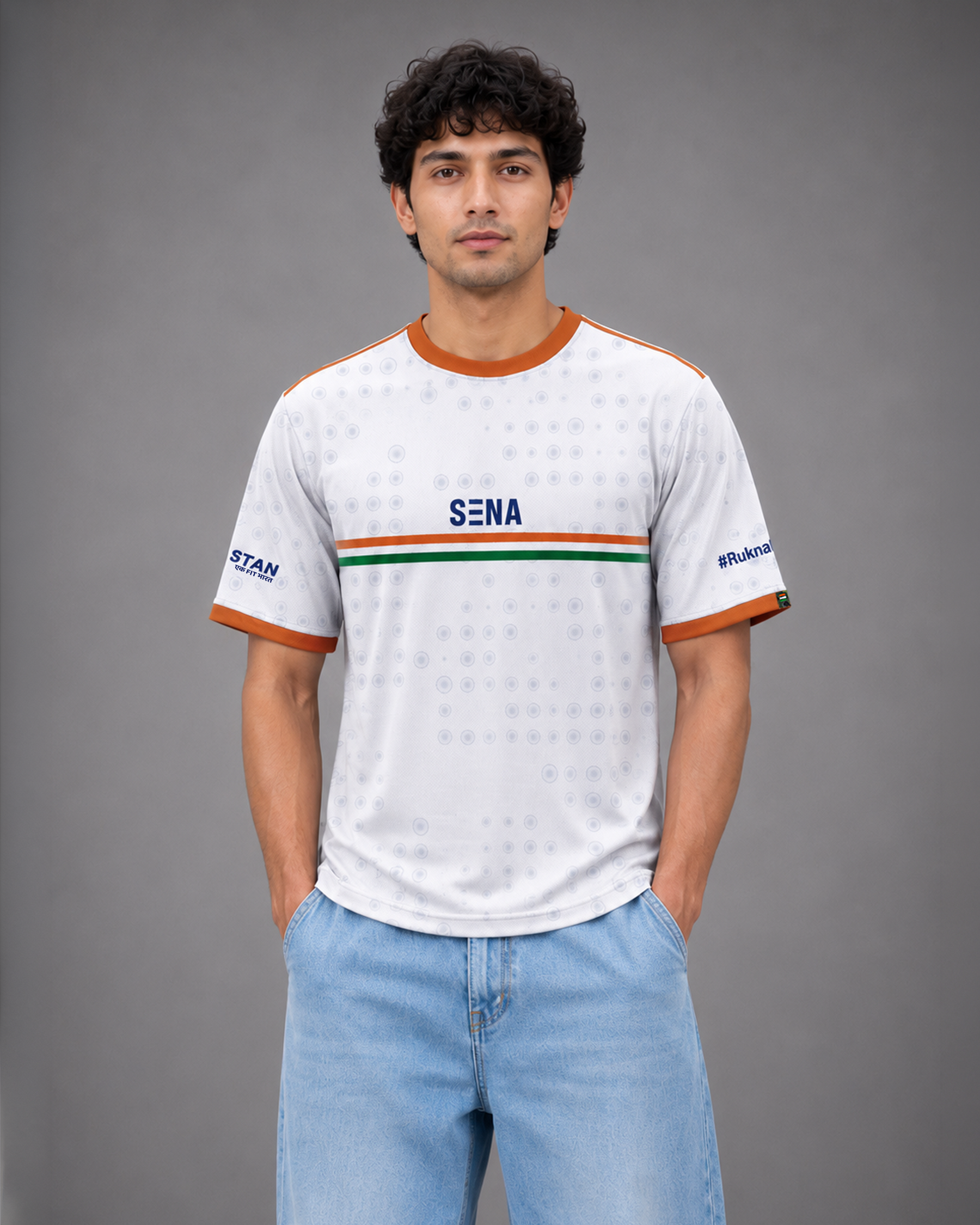 Republic Day 2026 Athleisure T-Shirt | 180 GSM Dri-Fit | India Pride Edition