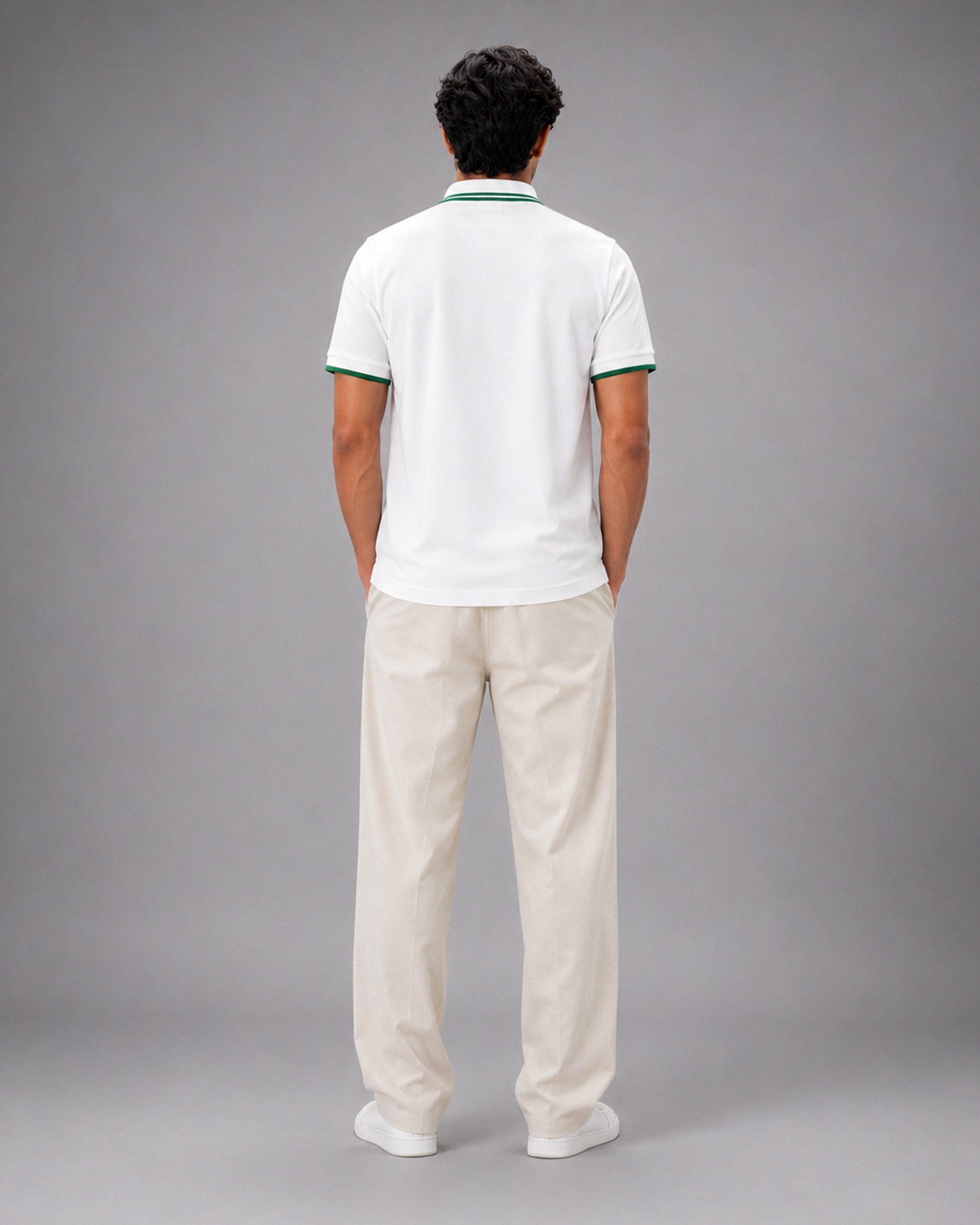 White Balidaan Embroidered T-Shirt | 240 GSM Cotton Regular Fit Tee
