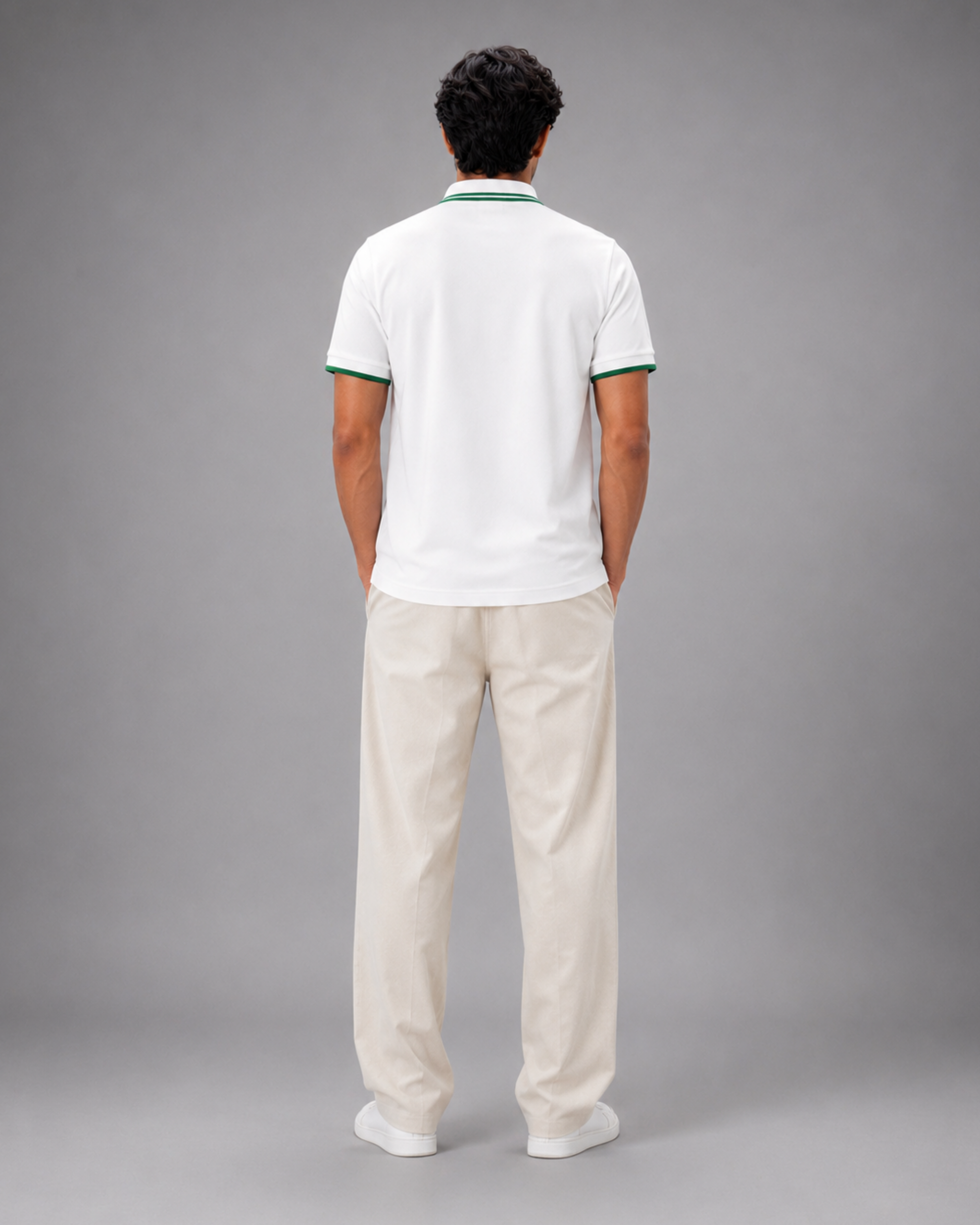 White Balidaan Embroidered T-Shirt | 240 GSM Cotton Regular Fit Tee