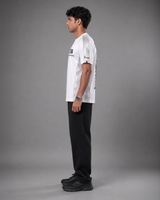 White Sena Dri-Fit Performance T-Shirt | 180 GSM | India Tricolour Edition