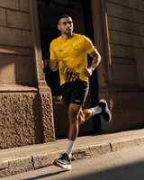 Yellow Patriotic Round Neck Unisex Dri-Fit T-Shirt | High-Performance Athleisure Tee