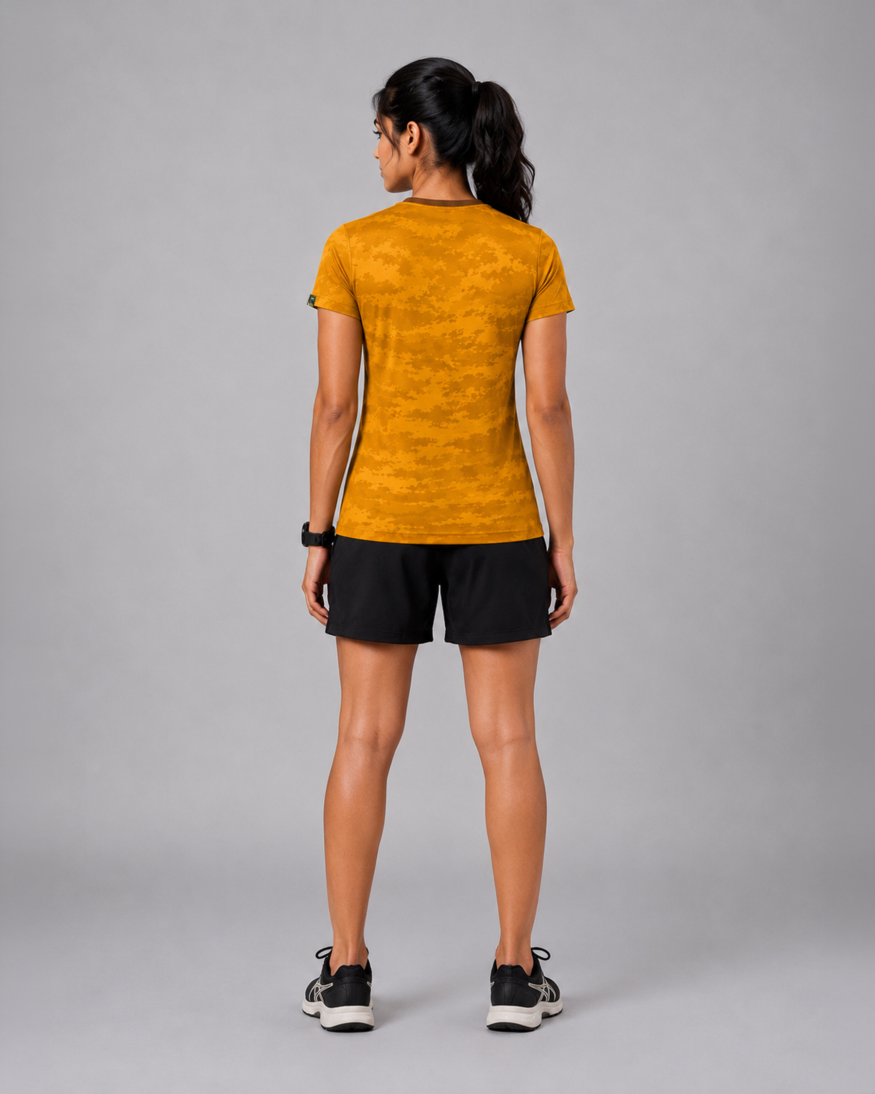 SENA Yellow Soldier Camouflage Performance T-Shirt